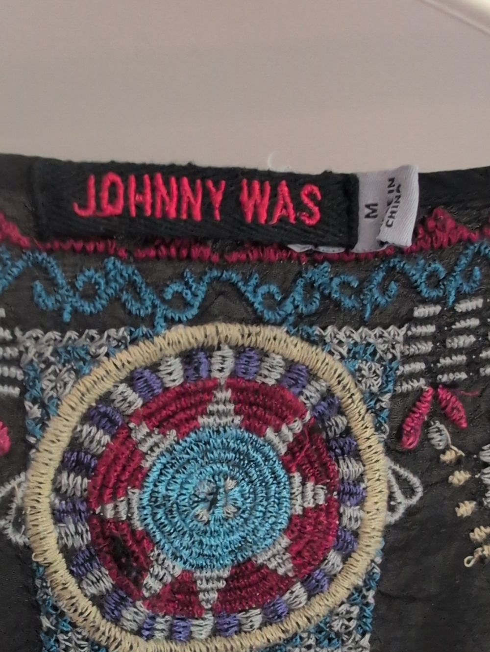 Johnny Was Carousel Embroidered Blouse - Picture 2 of 15